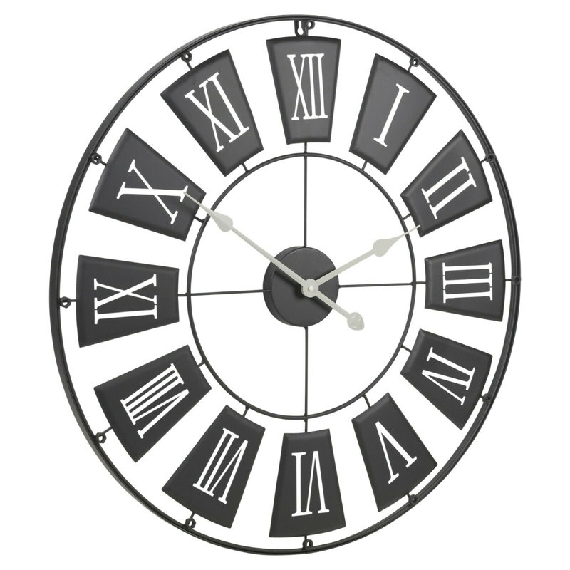 Pierrepont Metal Wall Clock