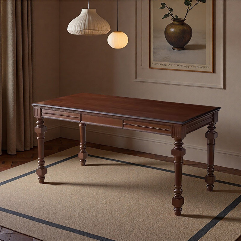 Table de salle à manger et bureau Elegant And Retro, H 29,92 po x L 70,86 po x l 35,43 po