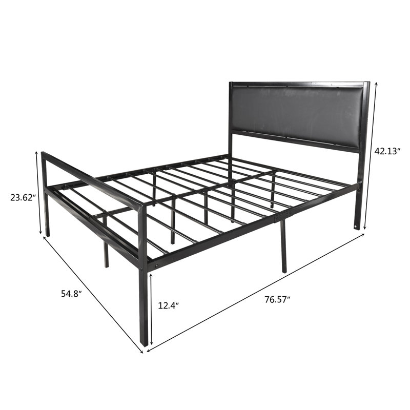 Metal Platform Bed, Full