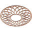Médaillon de plafond 16 po x 16 po x P 5 1/2 po x T 1/4 po-63411897-63411893