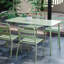 Table d'extérieur Frosty, idéale pour les loisirs quotidiens dans la cour de la table carrée de style américain-1678873493