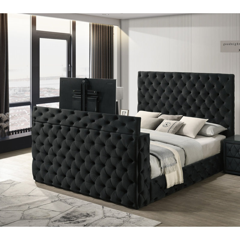 Cadre de lit 1Pc (lit seulement), Grand