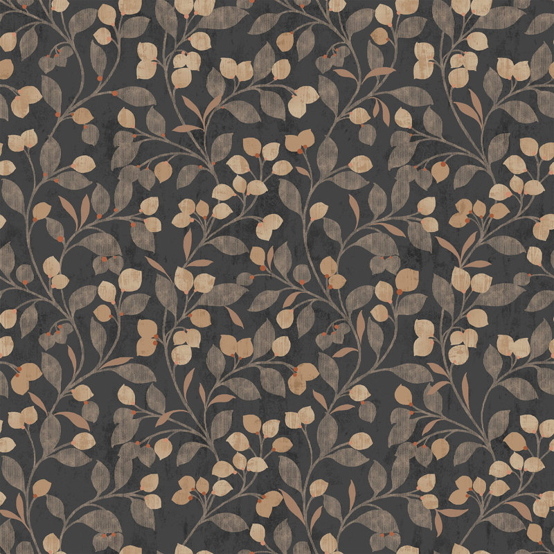 Transform Snowbelle Peel & Stick Wallpaper, Brown 