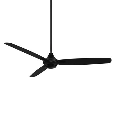 54" Blitzen 3 - Blade Smart Ceiling Fan With Remote Control Included, Works With Google Assistant, Amazon Alexa, iOS And Android APP