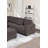 Sectional sofa with footstool