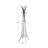 Dark Gray Shept Mallet Metal Coat Rack