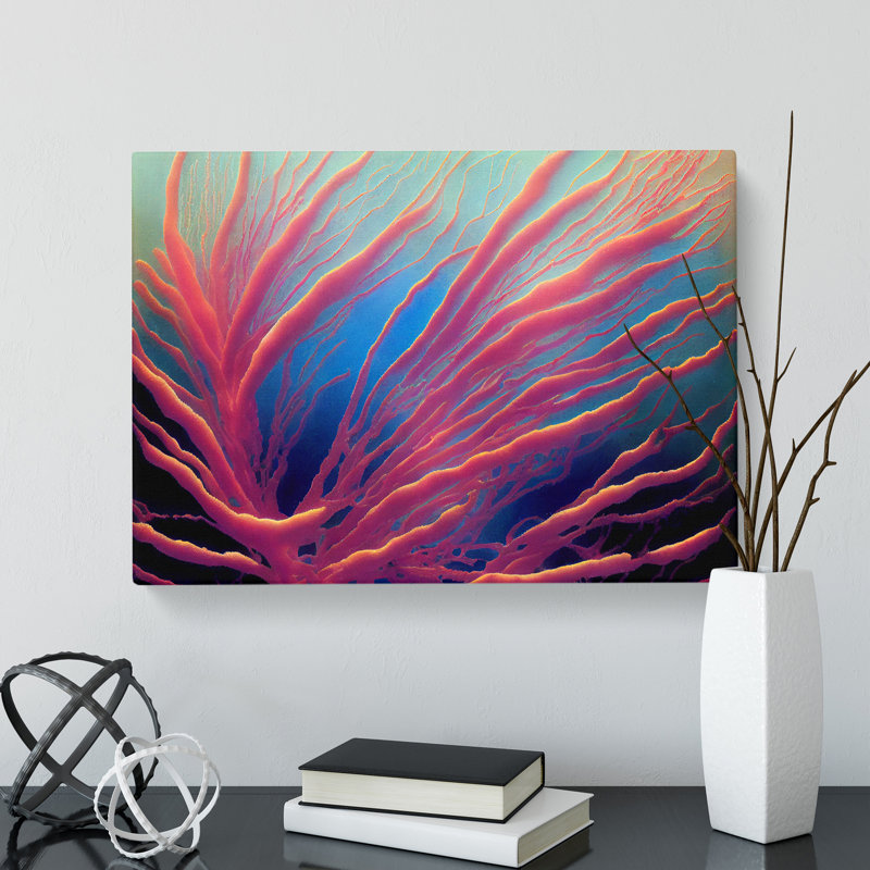 Coral Reef Vol.3 - Wrapped Canvas Painting, 50cm H x 76cm W x 3cm D