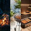 6 brochettes de barbecue en acier inoxydable