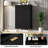 5 Drawer Fluted Dresser for Bedroom, Modern Wood Chest of Drawers with Handles for Closet Storage-609909431