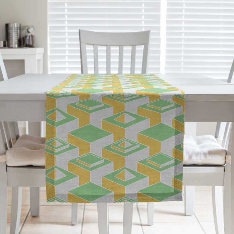 16" x 90", Yellow/Green
