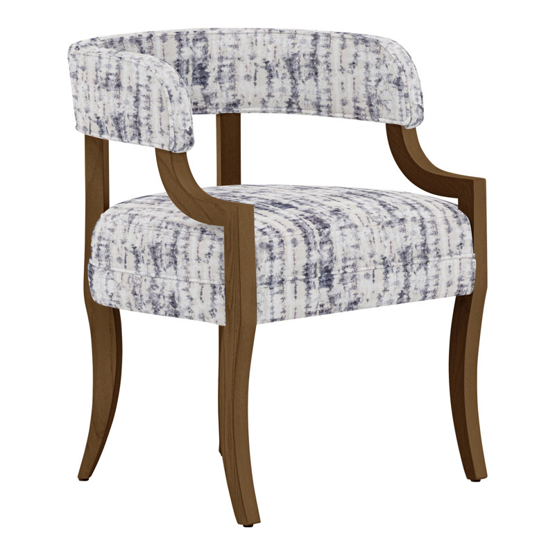 Otisco By Thom Filicia Upholstered Arm Chair, Ozark Marina, Dove Gray