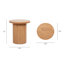 Table d'appoint ronde 19,5 po Stoneridge