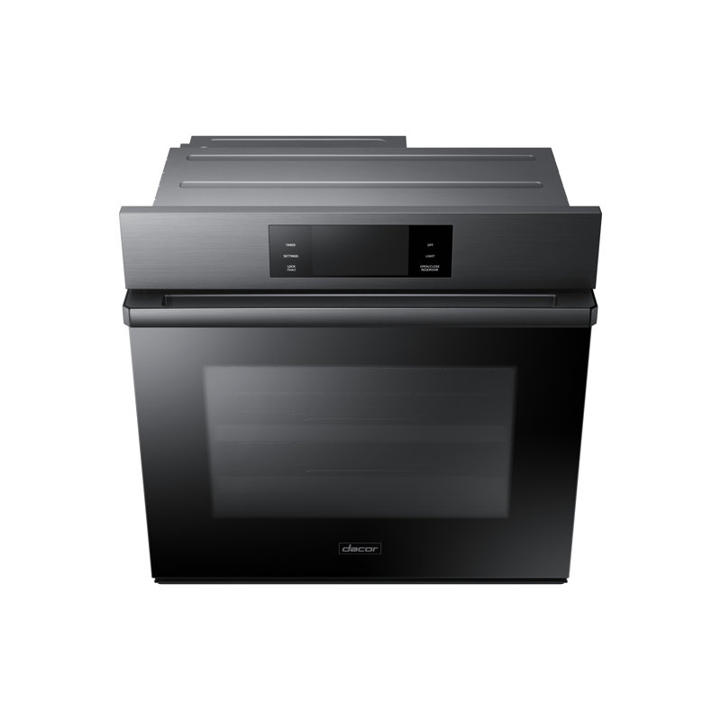 30" Single Wall Oven Steam, Contemporary, Graphite Stainless