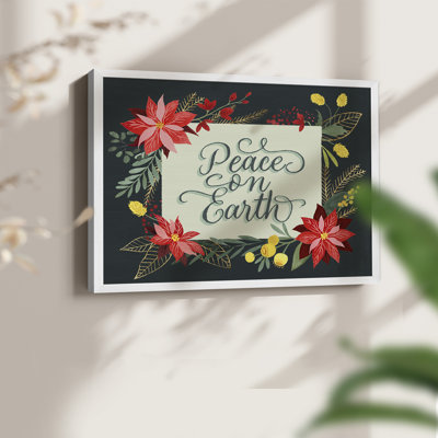 Bright Christmas Night II - Reproduction encadrée - Restickable