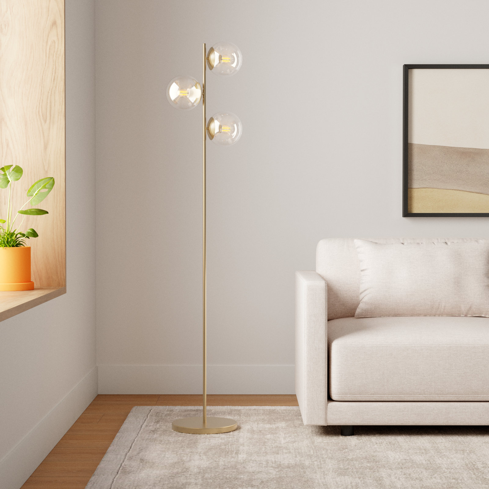 Bridgnorth 65'' Floor Lamp