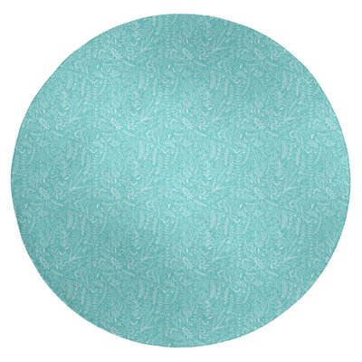 Chenille Floral Indoor Rug