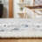 Manhattan Hand Woven Wool/Cotton Southwestern Rug in Blue/Ivory-728119165