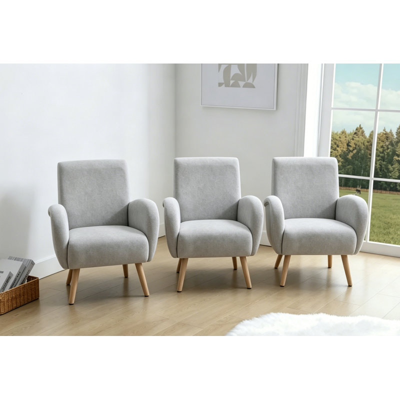 Manufactured Wood Accent Stool, Grey