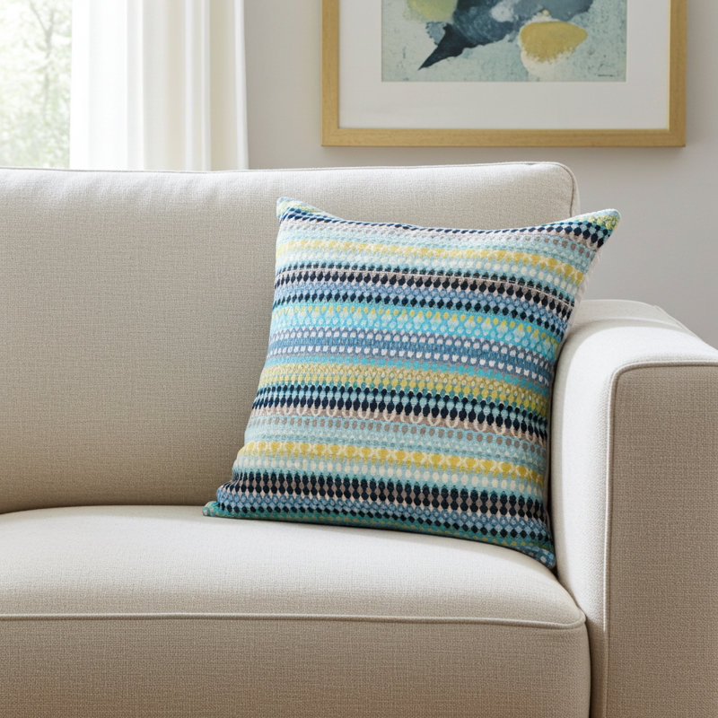 Coussin Alpenglow, H 12 po x l 20 po, Rectangulaire