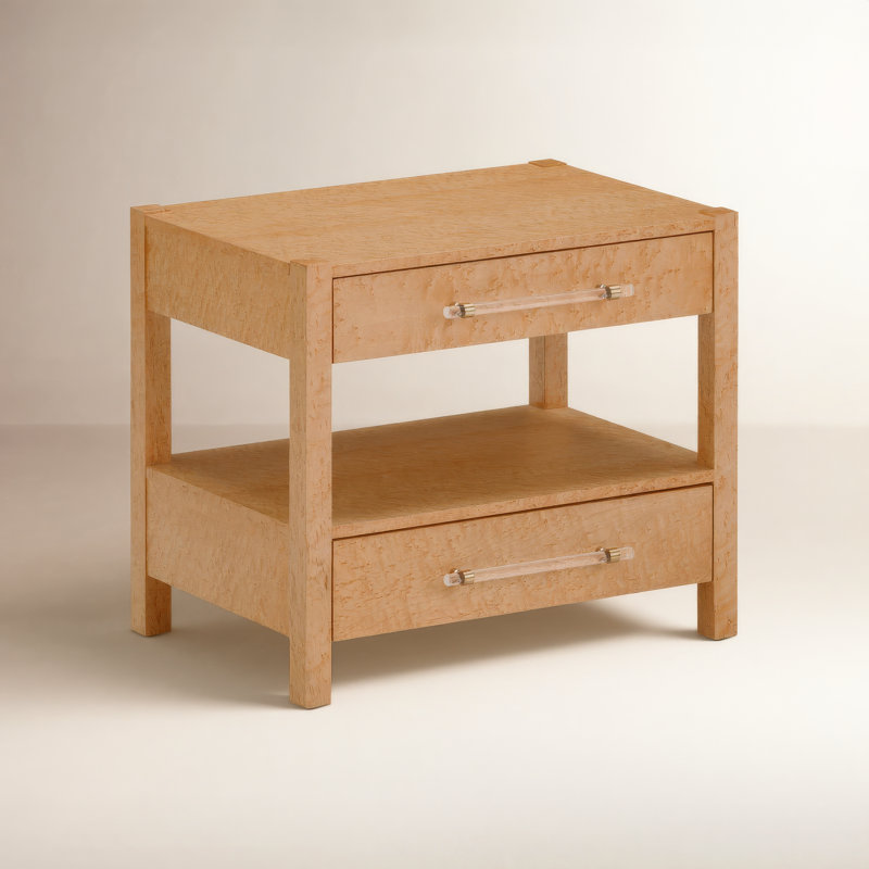 Omnia 26'' W Nightstand, Natural Maple