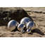 Ashleigh-Jade Metal Abstract Gazing Ball