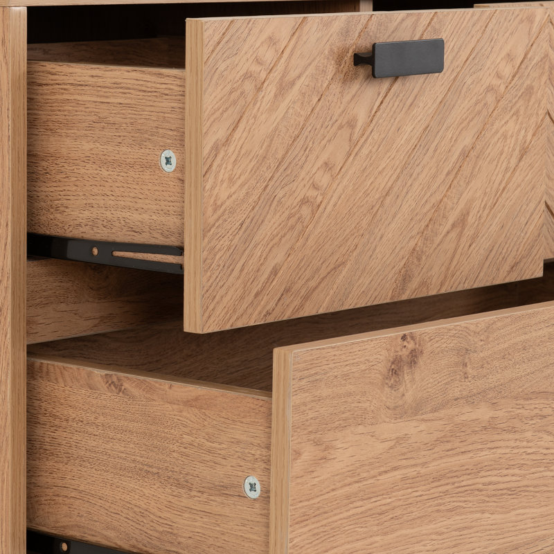 Nathainel - Two Over Three Drawer Chest