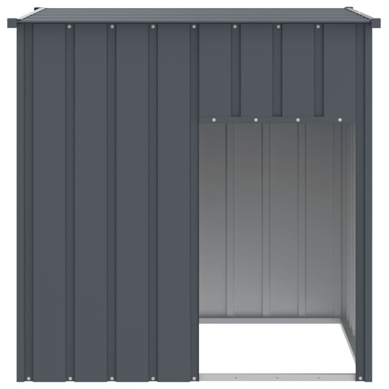 Waynesboro Dog House, Anthracite, 109cm H x 110cm W x 103cm D