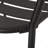 Fredell 2 - Person Modern Outdoor Bistro Set with Round Table, Curved Iron Frames, Open Slat Seating & Compact Design-107122