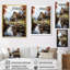 «Benessa Green Brown Mills Rustic Charm», photo sur toile-1650106203-1650106200