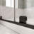 60" Frameless Sliding Shower Door with Open-Top Design, 8 mm Clear Tempered Glass, Bottom Rollers and Matte Black Hardware