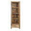 Beatrix 175cm H x 59cm W Solid Wood Standard Bookcase