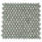 Merola Tile Hudson Penny Round 11-7/8 " x 12-5/8 " Porcelain Mosaic Floor & Wall Tile-35928063