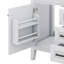 Meuble-lavabo de 30 po sans lavabo supérieur, base d'armoire seulement, armoire de salle de bain à 3 tiroirs, une porte avec tablette-1740746626