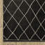 Tapis gris anthracite / ivoire Eola Trellis-2889921