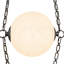 Petra  3 Light Black dimmable LED Chandelier-89309201-89309203