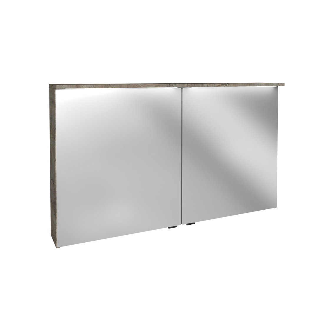 120 cm x 70 cm Spiegelschrank Oxford mit LED Beleuchtung