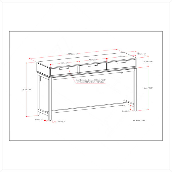 Dimensions du produit