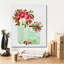 «Merry Christmas Mason Jars» par Jean Plout, art mural sur toile-1112450531