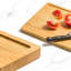 Ensemble de 3 planches à découper en bambou pour la cuisine-112229882