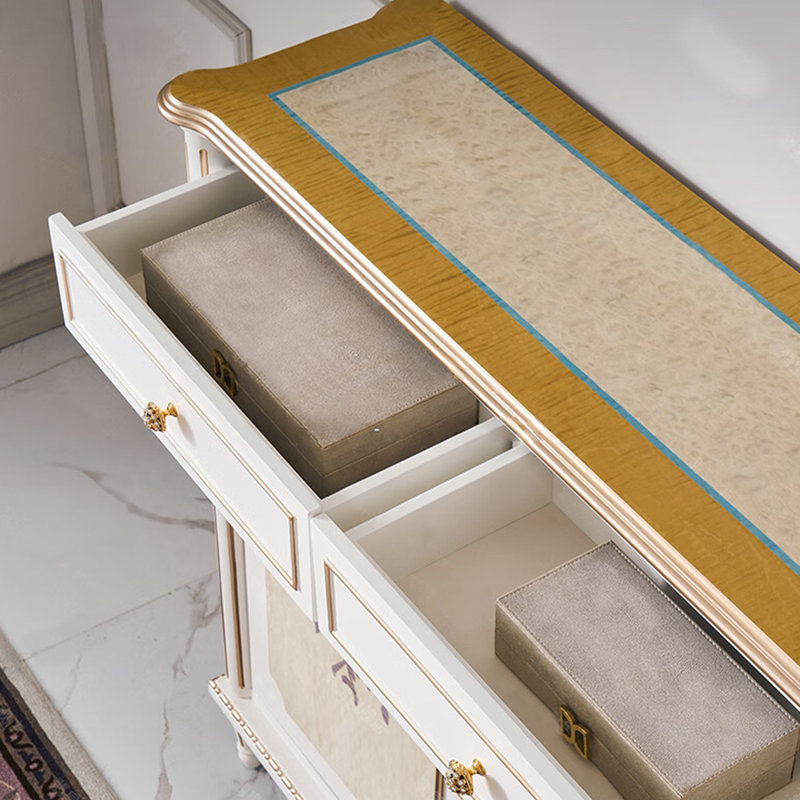 Armoire à chaussures de luxe classique de style français