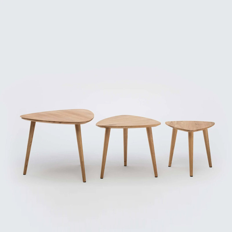 Yvette Solid Wood Four Leg Coffee Table