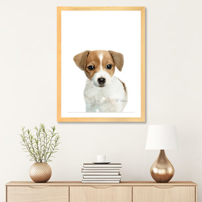 " Jack Russell Terrier Puppy " by Watercolor Luv