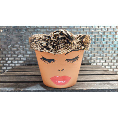 Sassy Soul Sister, Head Face Planter, Planter with Drainage, Planter, Flower Pots, Unique Gift