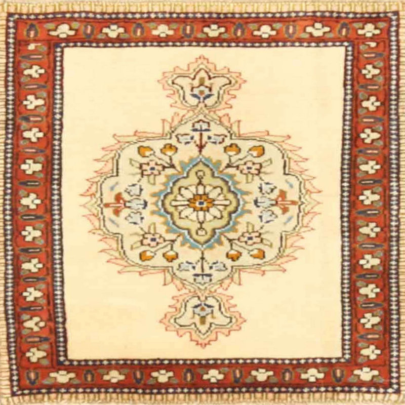 Oriental Indoor Rug, Square 7'