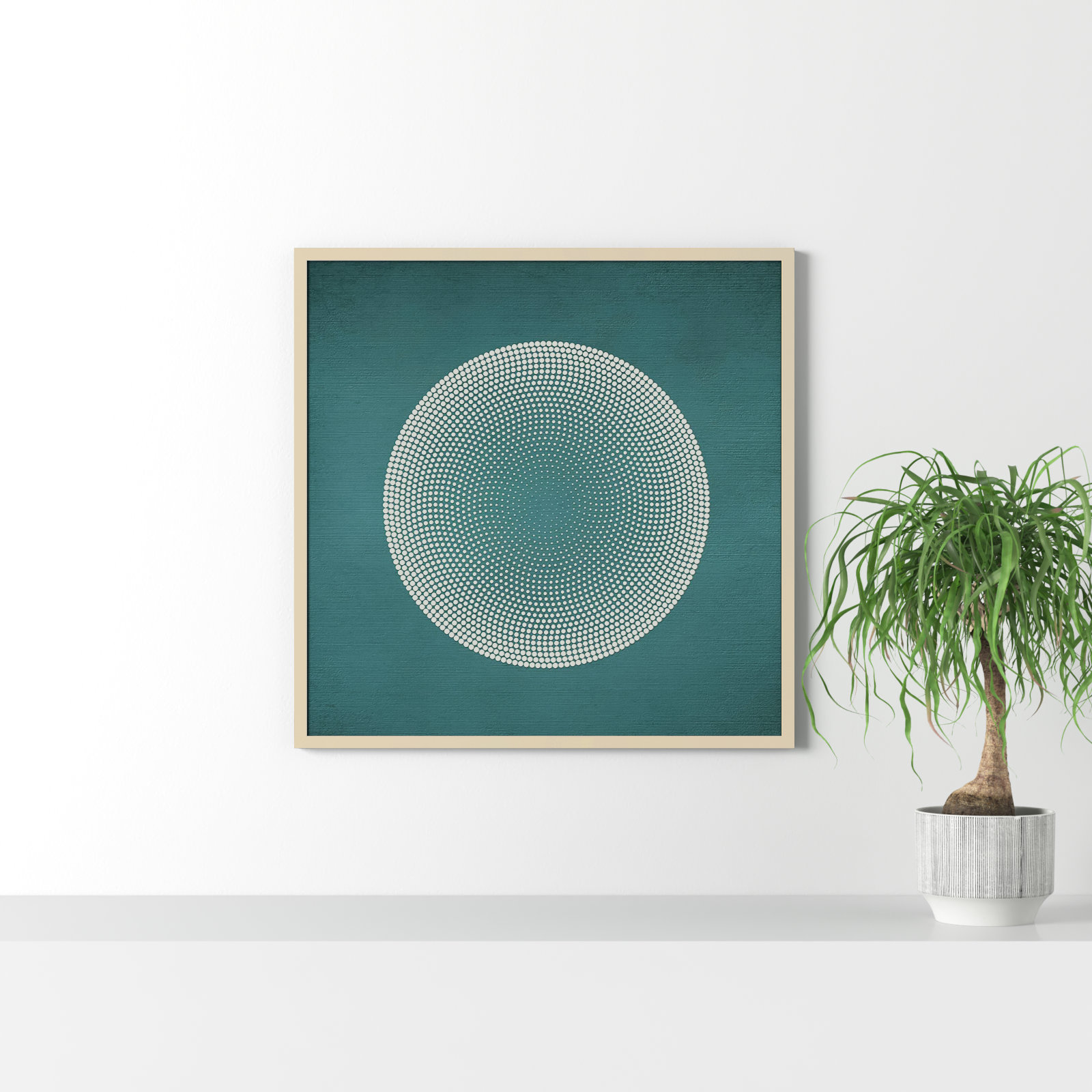 Circles by Incado, Brown, 21" H x 21" W x 1" D