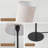 19" H Metal Table Lamp