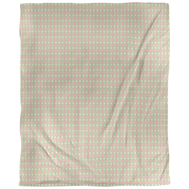 Housse de couette Katelyn Elizabeth, Housse de couette pour très grand lit, Rose / crème