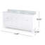 Meuble-lavabo double 73,01 avec comptoir-1032371447