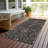 Zara Blue Washable Indoor-Outdoor Rug - -173511771