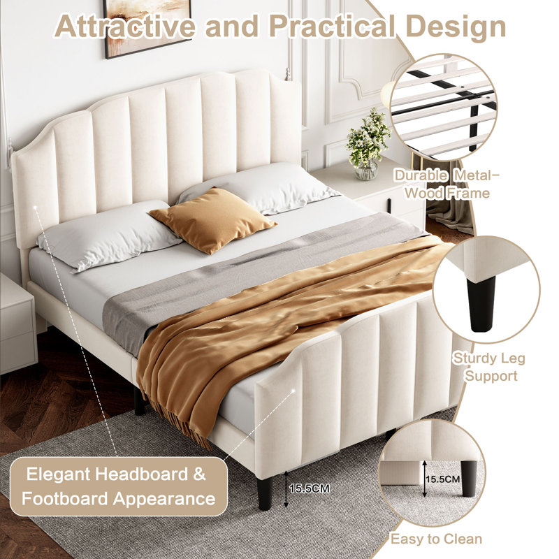 Solid Wood Bed